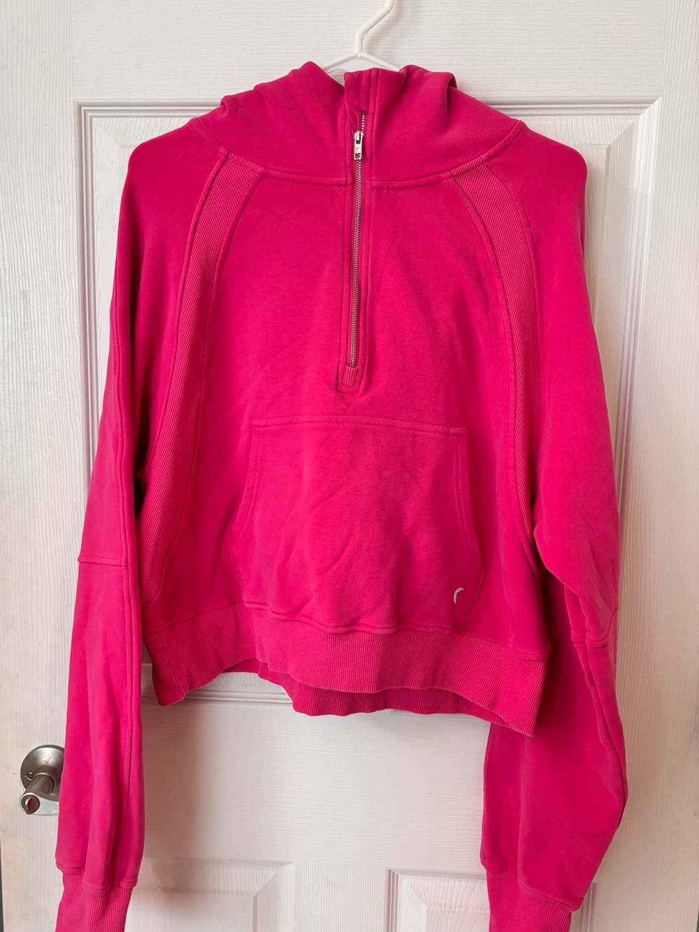 Zyia Active Pink Half-Zip Hoodie